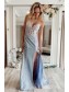 Elegant Mermaid Lace Spaghetti Straps Prom Dress Formal Evening Gowns 901247