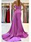 Mermaid One Shoulder Long Prom Dress Formal Evening Gowns 901251