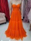 A-Line Sweetheart Tulle Prom Dresses Formal Evening Gowns 901266
