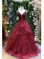 A-Line Lace Long Prom Dress Formal Evening Gowns 901285