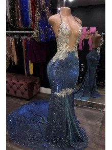 Mermaid Sparkle Long Lace Prom Dress Formal Evening Gowns 901291 Mermaid Sparkle Long Lace Prom Dress Formal Evening Gowns 901291