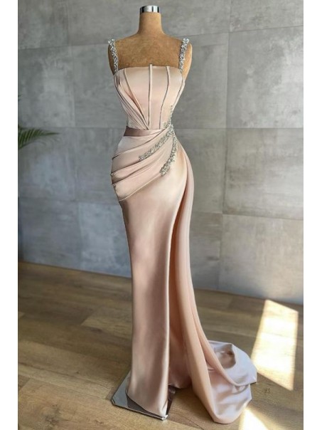 Mermaid Long Beaded Prom Dress Formal Evening Gowns 901292