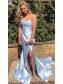 Elegant Long Yellow Mermaid Prom Dress Formal Evening Gowns 901332
