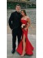 Elegant Long Yellow Mermaid Prom Dress Formal Evening Gowns 901332