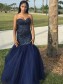 Mermaid Sweetheart Sequin Long Prom Dress Formal Evening Gowns 901338