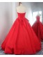 A-Line Sweetheart Long Red Prom Dress Formal Evening Gowns 901349