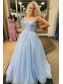 A-Line Spaghetti Straps Sparkle Prom Dress Formal Evening Gowns 901383 A-Line Spaghetti Straps Sparkle Prom Dress Formal Evening Gowns 901383