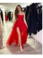Long Red Sweetheart Prom Dress Formal Evening Gowns 901389
