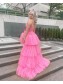High Low Tulle and Lace Prom Dress Formal Evening Gowns 901394 High Low Tulle and Lace Prom Dress Formal Evening Gowns 901394