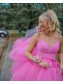 High Low Tulle and Lace Prom Dress Formal Evening Gowns 901394 High Low Tulle and Lace Prom Dress Formal Evening Gowns 901394