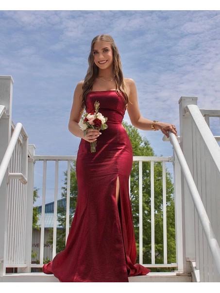 Elegant Long Mermaid Strapless Prom Dress Formal Evening Gowns 901395 Elegant Long Mermaid Strapless Prom Dress Formal Evening Gowns 901395