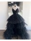 High Low Sparkle Tulle Prom Dress Formal Evening Gowns 901401 High Low Sparkle Tulle Prom Dress Formal Evening Gowns 901401