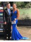 Elegant Mermaid Long Royal Blue Prom Dress Formal Evening Gowns 901402