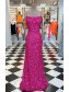 Elegant Spaghetti Straps Sequin Long Prom Dress Formal Evening Gowns 901406