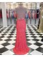 Elegant Spaghetti Straps Sequin Long Prom Dress Formal Evening Gowns 901406