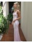 Long Pink Sparkle Sequin Prom Dress Formal Evening Gowns 901407