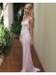 Long Pink Sparkle Sequin Prom Dress Formal Evening Gowns 901407