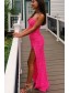 Sheath Strapless Long Prom Dress Formal Evening Gowns 901430