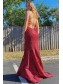 Mermaid Spaghetti Straps Lace Prom Dress Formal Evening Gowns 901433
