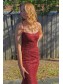 Mermaid Spaghetti Straps Lace Prom Dress Formal Evening Gowns 901433