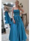A-Line Spaghetti Straps Lace Prom Dress Formal Evening Gowns 901435