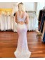 Long Mermaid Sequin Prom Dress Formal Evening Gowns 901449