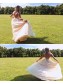 A-Line Sparkle V Neck Prom Dress Formal Evening Gowns 901452