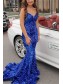 Long Royal Blue Sequin Prom Dress Formal Evening Gowns 901457