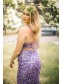 Long Sequin Two Pieces Prom Dress Formal Evening Gowns 901460