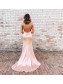 Long Mermaid Spaghetti Straps Prom Dress Formal Evening Gowns 901465