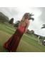 Long Burgundy Sequin Prom Dress Formal Evening Gowns 901468