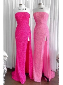 Sheath Strapless Long Prom Dress Formal Evening Gowns 901472 Sheath Strapless Long Prom Dress Formal Evening Gowns 901472