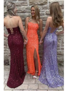Elegant Strapless Sequin Prom Dress Formal Evening Gowns 901484 Elegant Strapless Sequin Prom Dress Formal Evening Gowns 901484