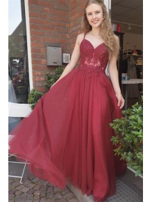 A-Line Lace Long Prom Dress Formal Evening Gowns 901495 A-Line Lace Long Prom Dress Formal Evening Gowns 901495