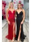 Elegant Sequin Spaghetti Straps Prom Dress Formal Evening Gowns 901496
