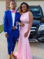 Long Pink Beaded Prom Dress Formal Evening Gowns 901506 Long Pink Beaded Prom Dress Formal Evening Gowns 901506