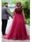 A-Line Lace Long Prom Dresses Formal Evening Gowns 901532 A-Line Lace Long Prom Dresses Formal Evening Gowns 901532