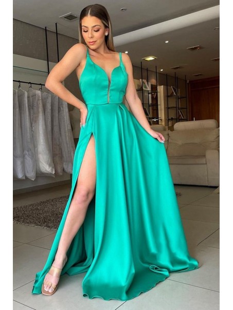 Simple Long Prom Dresses Formal Evening Gowns 901534