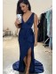 Sheath V Neck Long Prom Dresses Formal Evening Gowns 901559 Sheath V Neck Long Prom Dresses Formal Evening Gowns 901559