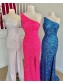 Long One Shoulder Sequin Prom Dresses Formal Evening Gowns 901586 Long One Shoulder Sequin Prom Dresses Formal Evening Gowns 901586