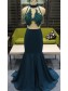 Mermaid Lace Long Prom Dresses Formal Evening Gowns 901600
