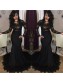 Long Black Mermaid Lace Prom Dresses Formal Evening Gowns 901603 Long Black Mermaid Lace Prom Dresses Formal Evening Gowns 901603