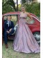 A-Line Sparkle Prom Dresses Formal Evening Gowns 901620