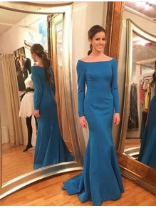 Mermaid Long Sleeves Prom Dresses Formal Evening Gowns 901629 Mermaid Long Sleeves Prom Dresses Formal Evening Gowns 901629