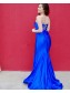 Long Royal Blue Two Pieces Prom Dresses Formal Evening Gowns 901643