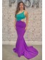 Long Mermaid One Shoulder Prom Dresses Formal Evening Gowns 901658