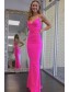 Long Fuchsia Mermaid Prom Dresses Formal Evening Gowns 901706 Long Fuchsia Mermaid Prom Dresses Formal Evening Gowns 901706