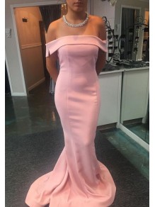 Long Pink Mermaid Prom Dresses Formal Evening Gowns 901718 Long Pink Mermaid Prom Dresses Formal Evening Gowns 901718