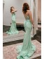 Elegant Mermaid Long Prom Dresses Formal Evening Gowns 901723