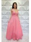 Long Pink Sparkle Sequins Prom Dresses Formal Evening Gowns 901729 Long Pink Sparkle Sequins Prom Dresses Formal Evening Gowns 901729